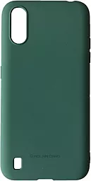 Чохол Molan Cano Jelly Samsung A015 Galaxy A01 Dark Green