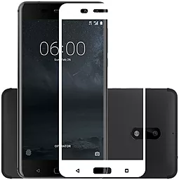 Захисне скло ArmorStandart Full-Screen Nokia 6 White (ARM50192)