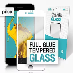 Защитное стекло Piko Full Glue Apple iPhone SE 2020 White (1283126502927) - фото Защитное стекло Piko Full Glue Apple iPhone SE 2020 White (1283126502927)