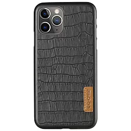 Чехол G-Case Crocodile Dark Series для Apple iPhone 11 Pro (5.8") Черный