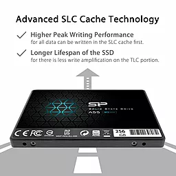 SSD Накопитель Silicon Power Ace A55 256 GB (SP256GBSS3A55S25) - миниатюра 5