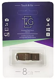 Флешка T&G Metal Series 64GB USB 2.0 (TG103-64G) Silver - фото Флешка T&G Metal Series 64GB USB 2.0 (TG103-64G) Silver