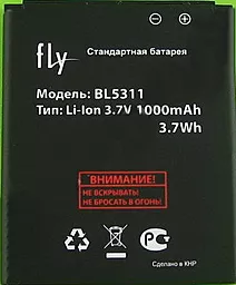 Аккумулятор Fly E200 / BL5311 (1000 mAh) 12 мес. гарантии