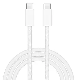 Кабель WIWU Wi-C032 USB Type-C - Type-C 60w 3a 1.5м PD cable White - фото Кабель WIWU Wi-C032 USB Type-C - Type-C 60w 3a 1.5м PD cable White