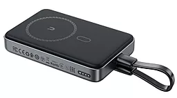 Повербанк AceFast M10 magnetic 10000 mAh 30W Black - фото Повербанк AceFast M10 magnetic 10000 mAh 30W Black