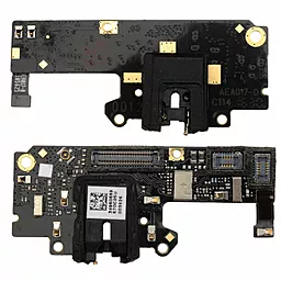 Нижня плата OnePlus 3 A3003 / 3T A3010 з роз'ємом навушніків та мікрофоном Original - фото Нижня плата OnePlus 3 A3003 / 3T A3010 з роз'ємом навушніків та мікрофоном Original