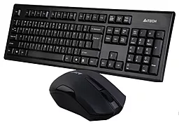 Комплект (клавіатура+мишка) A4Tech GK-85 + G3-200N 3000N (3000N b) Black