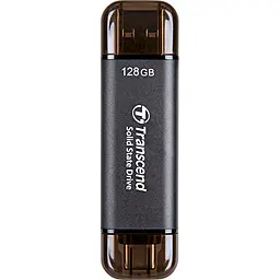 Накопичувач SSD Transcend ESD310 128 GB Black (TS128GESD310C) - фото Накопичувач SSD Transcend ESD310 128 GB Black (TS128GESD310C)