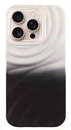 Чохол Epik ColorWave для Apple iPhone 15 Pro White/Black - фото Чохол Epik ColorWave для Apple iPhone 15 Pro White/Black