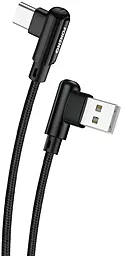 Кабель USB Foneng X70 90-degree Angle Gaming 20w 3a USB Type-C cable black (X70-CA-DAG-TC)
