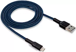 Кабель USB Walker C575 Lightning Cable Blue