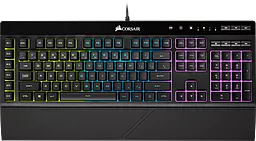 Клавиатура Corsair K55 RGB (CH-9206015-NA) Black - фото Клавиатура Corsair K55 RGB (CH-9206015-NA) Black