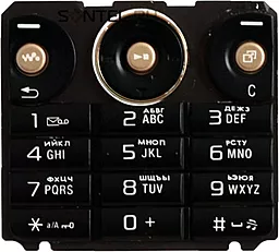 Клавиатура Sony Ericsson W660 Black