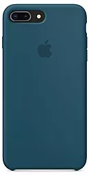 Чехол Apple Silicone Case PB для Apple iPhone 7 Plus, iPhone 8 Plus Cosmos Blue