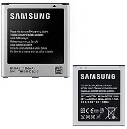 Аккумулятор Samsung S7272 Galaxy Ace 3 DUOS / B100AE (1500 mAh) 12 мес. гарантии (3 контакта) - миниатюра 5