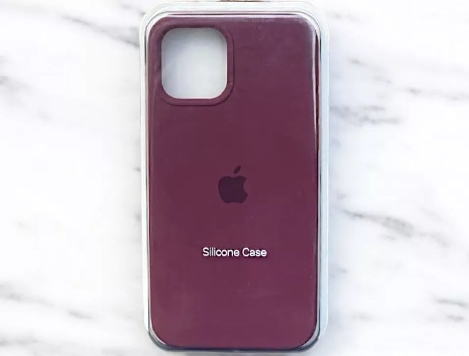 Чохол Silicone Case Full для Apple iPhone 13 Pro Max Plum - фото 2