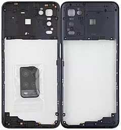 Рамка корпусу Oppo A54 4G зі склом камери Crystal Black - фото Рамка корпусу Oppo A54 4G зі склом камери Crystal Black