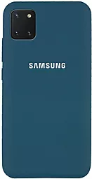 Чехол Epik Silicone Cover Full Protective (AA) Samsung N770 Galaxy Note 10 Lite Cosmos Blue