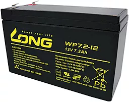 Акумуляторна батарея Long 12V 7.2 Ah (WP7.2-12)