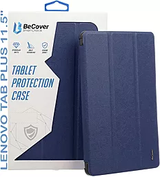 Чехол для планшета BeCover Smart Case для Lenovo Tab Plus 11.5" Deep Blue (711839) - фото Чехол для планшета BeCover Smart Case для Lenovo Tab Plus 11.5" Deep Blue (711839)