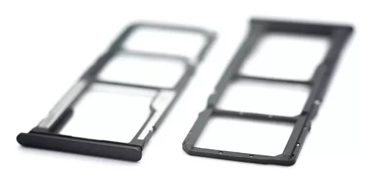 Держатель (лоток) Сим карты Xiaomi Redmi 7 Black - фото 3