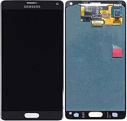 Дисплей Samsung Galaxy Note 4 N910 с тачскрином, оригинал, Black