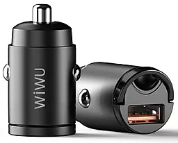 Автомобильное зарядное устройство WIWU PC301 QC3 Black