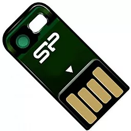 Флешка Silicon Power Touch T02 16GB (SP016GBUF2T02V1N) Green - фото Флешка Silicon Power Touch T02 16GB (SP016GBUF2T02V1N) Green