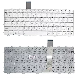 Клавіатура для ноутбуку Asus Eee PC 1011 1015 1016 series White