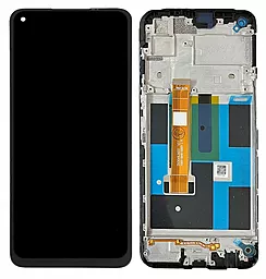 Дисплей Realme 7 5G с тачскрином и рамкой, Black