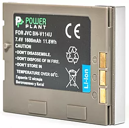 Аккумулятор для видеокамеры JVC BN-V114U (1600 mAh) DV00DV1356 PowerPlant