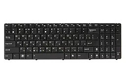 Клавиатура для ноутбука Asus K50 K60 F52 фрейм old design (KB311705) PowerPlant черная