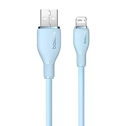 Кабель Baseus Pudding Series USB-A - Lightning 12w 2.4a 2м cable Blue - мініатюра 2 Кабель Baseus Pudding Series USB-A - Lightning 12w 2.4a 2м cable Blue - мініатюра 2