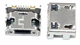 Роз'єм зарядки Samsung I9050 7 pin, Micro-USB Original - фото Роз'єм зарядки Samsung I9050 7 pin, Micro-USB Original