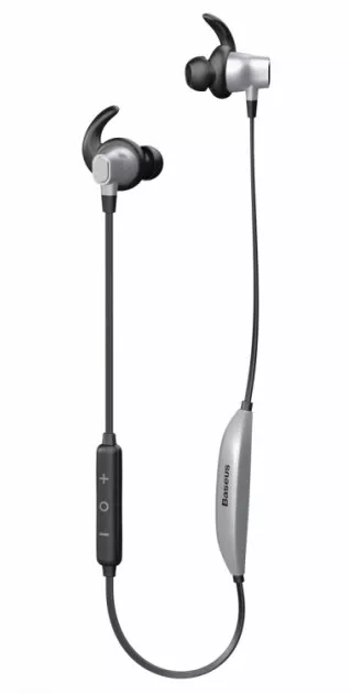 Наушники Baseus Encok S03 Silver/Black - фото 1