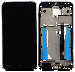 Дисплей Asus ZenFone 3 ZE552KL (Z012DB, Z012D, Z012DA, Z012DC, Z012S, Z012DE) з тачскріном і рамкою, Black