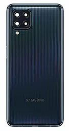 Задняя крышка корпуса Samsung Galaxy M32 M325 2021 со стеклом камеры  Black