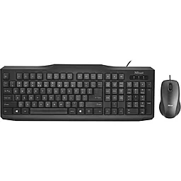 Комплект (клавіатура+мишка) Trust Classicline Wired Keyboard and Mouse (21873)