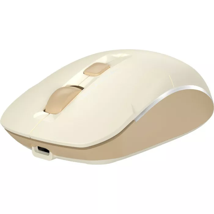 Комп'ютерна мишка A4Tech FB26CS Air Wireless/Bluetooth Cafe Latte - фото 2