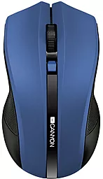 Компьютерная мышка Canyon CNE-CMSW05BL USB Blue - фото Компьютерная мышка Canyon CNE-CMSW05BL USB Blue