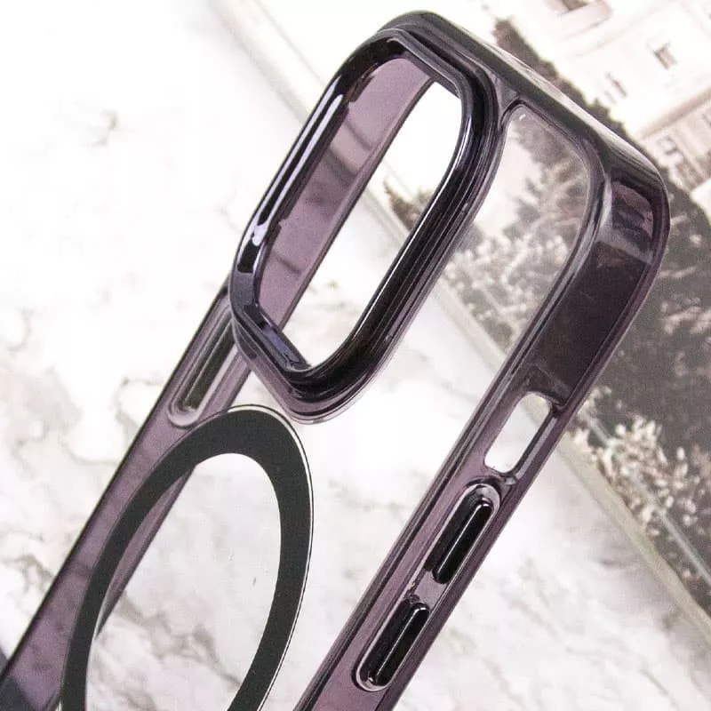 Чехол Epik Iris with MagSafe для Apple iPhone 14 Pro Black - фото 7