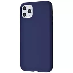 Чохол Wave Full Silicone Cover для Apple iPhone 11 Pro Max Dark Blue