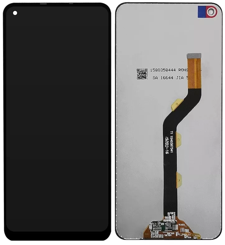 Дисплей Tecno Camon 15, Camon 15 Air с тачскрином, Black - фото 1