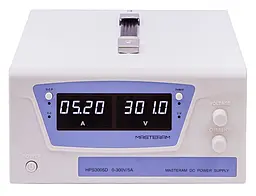 Лабораторний блок живлення Masteram HPS3005D 300v 5a 1500w - фото Лабораторний блок живлення Masteram HPS3005D 300v 5a 1500w