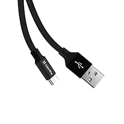 USB Кабель ColorWay 2.4A micro USB Cable Black (CW-CBUM048-BK) - мініатюра 4