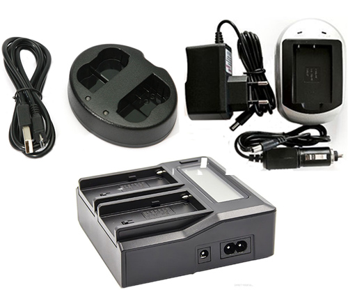 Зарядные устройства для фото и видеокамер фото