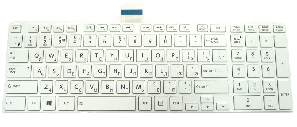 Клавіатура до ноутбука Toshiba фото