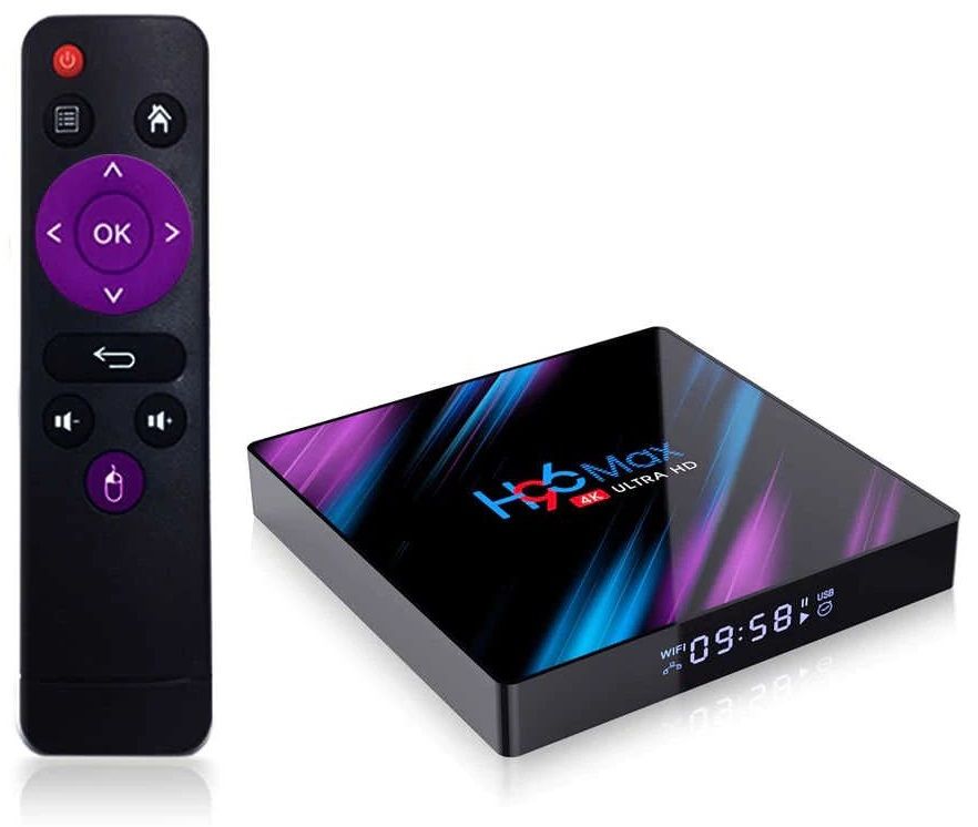 Смарт-приставка Android TV Box H96 Max - яркий пример современного дизайна