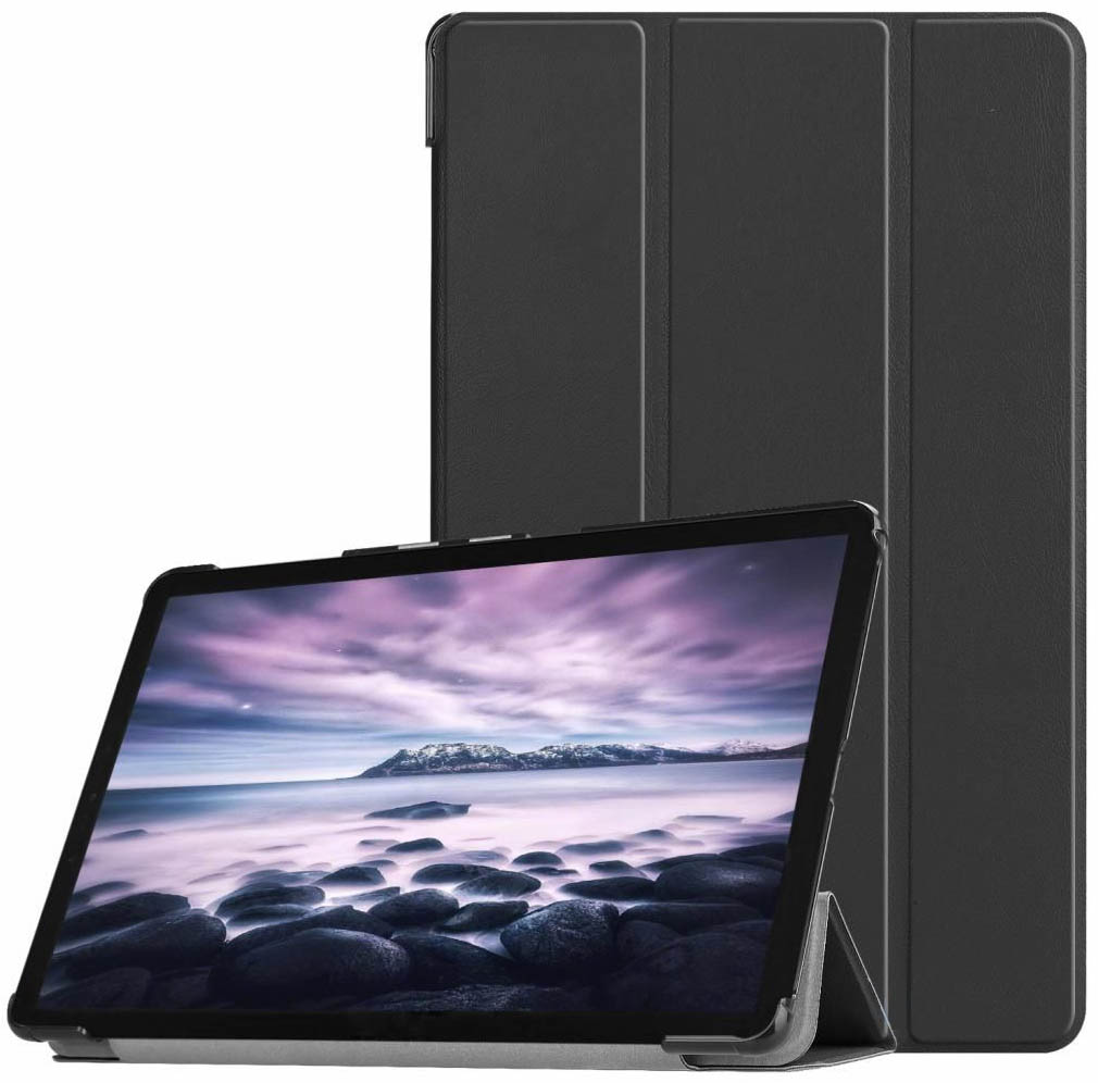 Например, чехол AIRON Premium Black полностью соответствует планшету Samsung T595 Galaxy Tab A 10.5 2018, поэтому эксплуатация гаджета максимально удобна.
