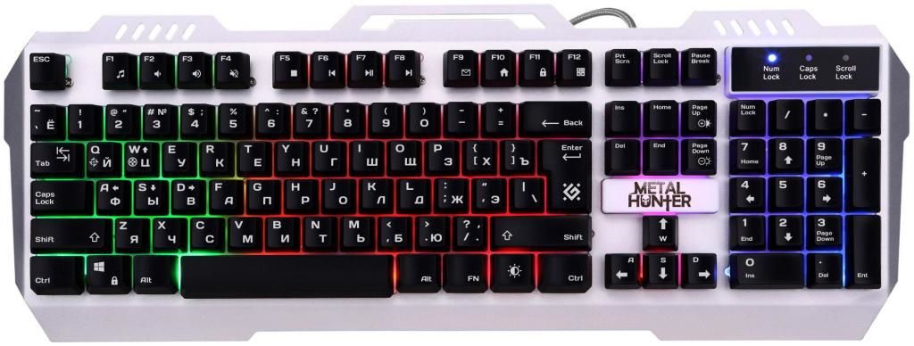 Приклад клавіатури з RGB-підсвічуванням